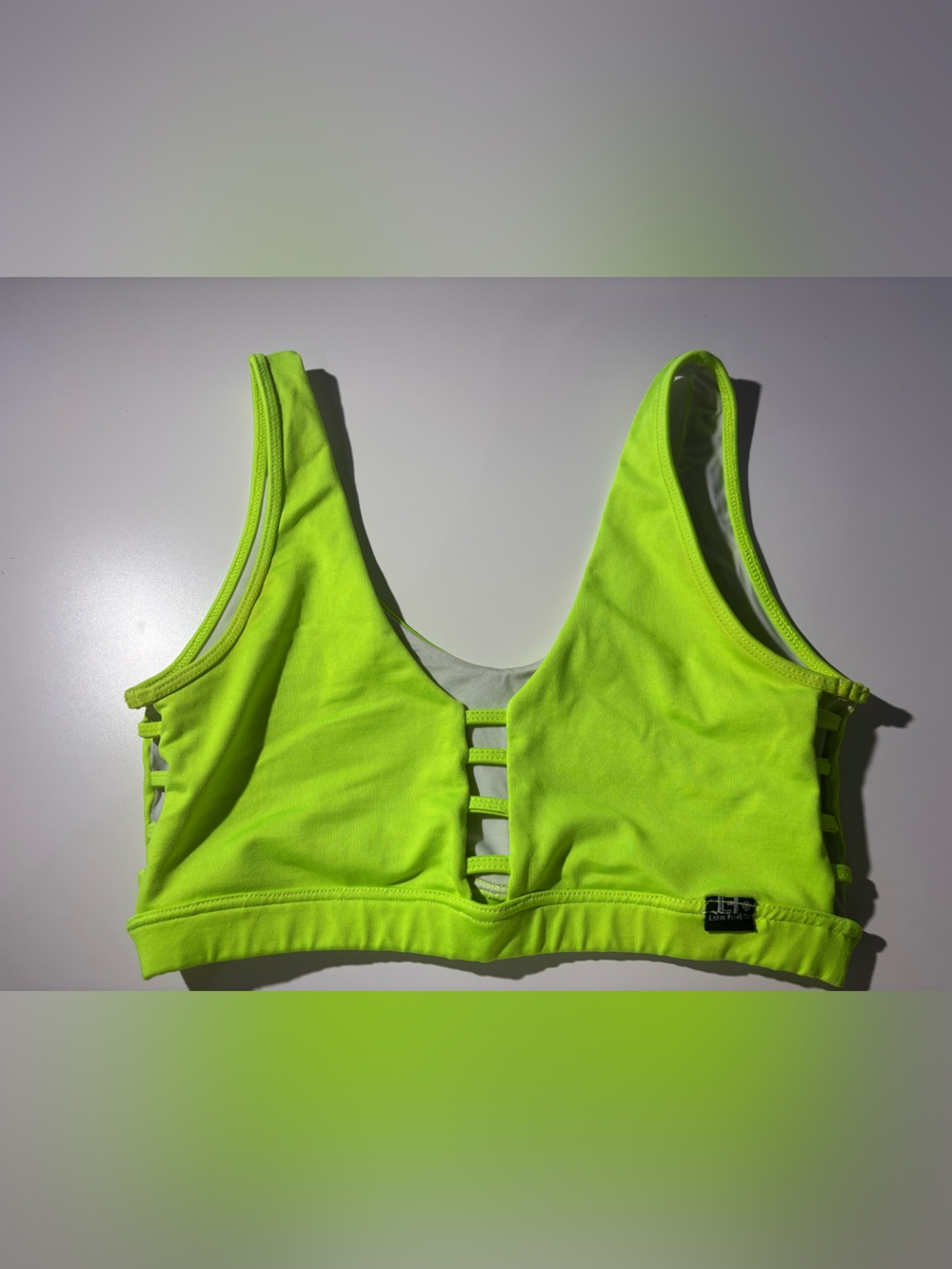 Neon Lime Sports Bra